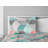 Cates Reversible Blue/Grey/Pink Geometric Fabric Comforter Set-130042166