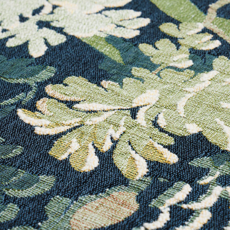Verdure Tapestry Fabric, Peacock