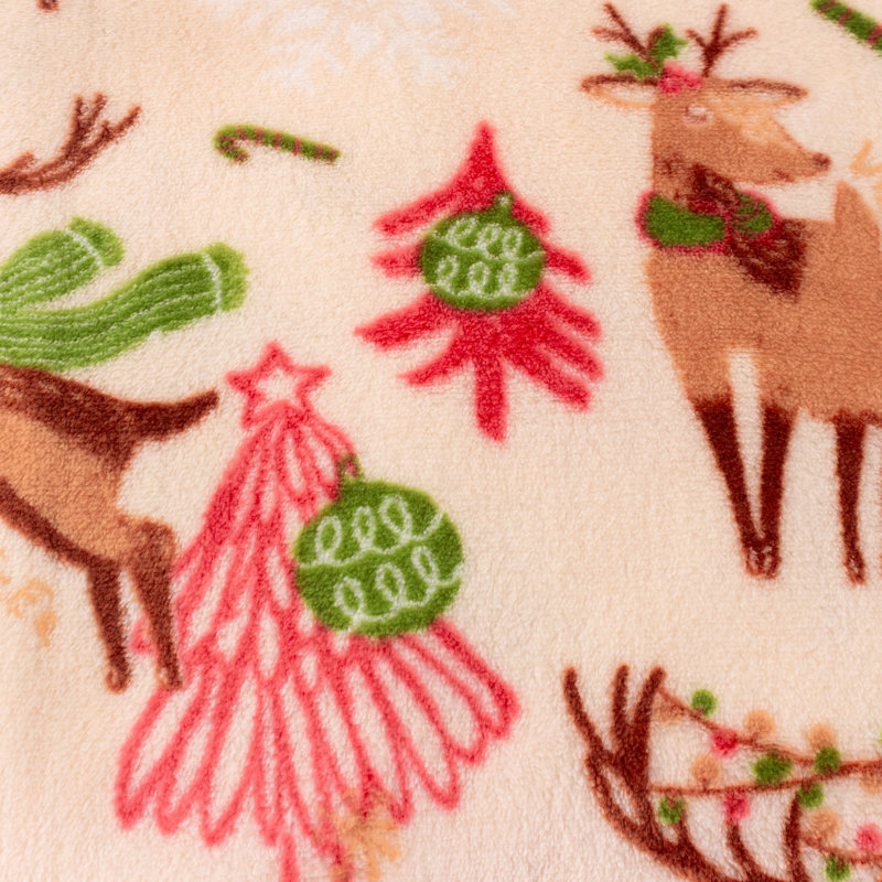 The Seasonal Aisle Sleigh Team Throw