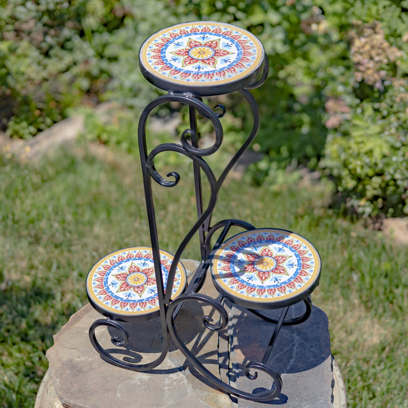 Florianne Mosaic Plant Stand
