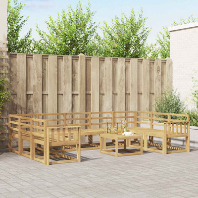  Outdoor Sofa Set 10 pcs