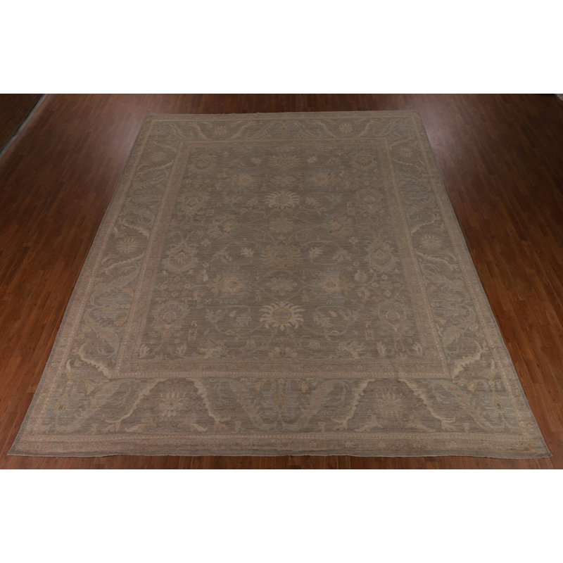 Vegetable Dye Oushak Turkish Large Rug
