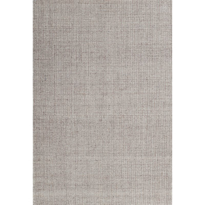 Leigh Hand Tufted Wool Abstract/Houndstooth Area Rug in Natural/White/Ivory/Beige/Tan