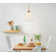 Arti 15-in Pendant Light with On/Off switch