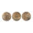 S/3 D5.9x5.9" Teak Ball