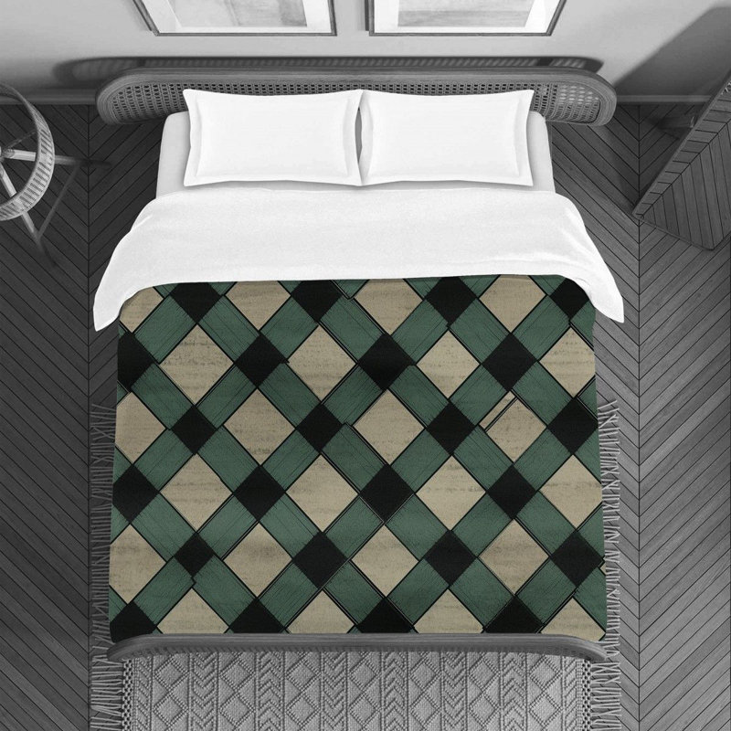 Housse de couette Forest Crisscross, Housse de couette grand