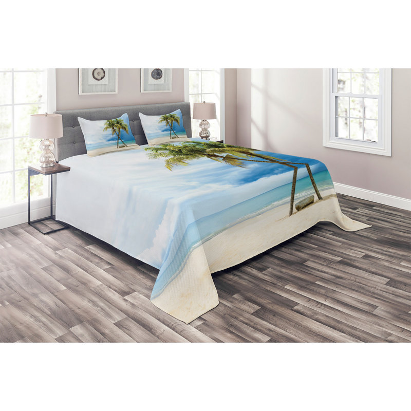 Bunny Coastal Polyester Coverlet