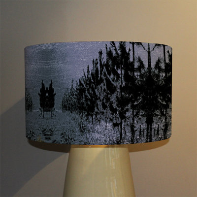Cotton Drum Lamp Shade ( Uno )