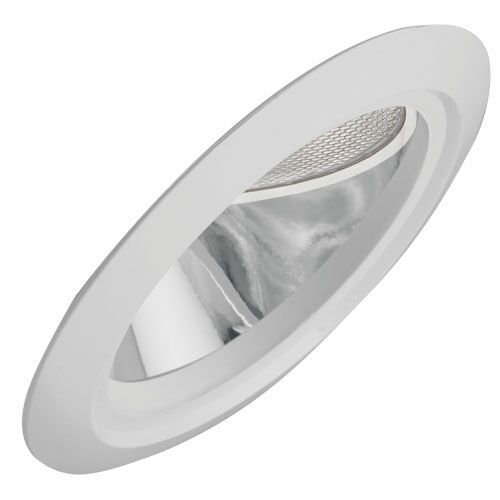 6'' White Adjustable Recessed Trim