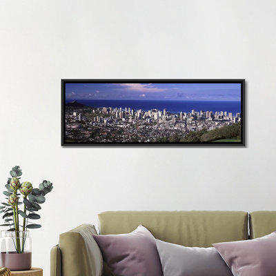 « honolulu, oahu, hawaii 2010 », reproduction de photo sur toile