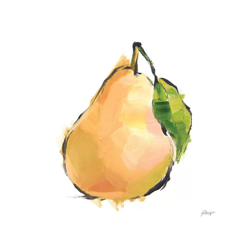 "Designer fruits IV" par Ethan Harper, reproduction d’art, H 18 po x l 18 po x 1,5 po, Pas de tapis, Toile tendue