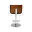 Cecillia Swivel Upholstered Adjustable Height Counter Stool