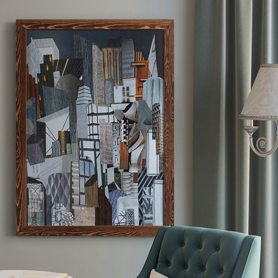 "Western Metropolis" par Coco Good, peinture sur toile