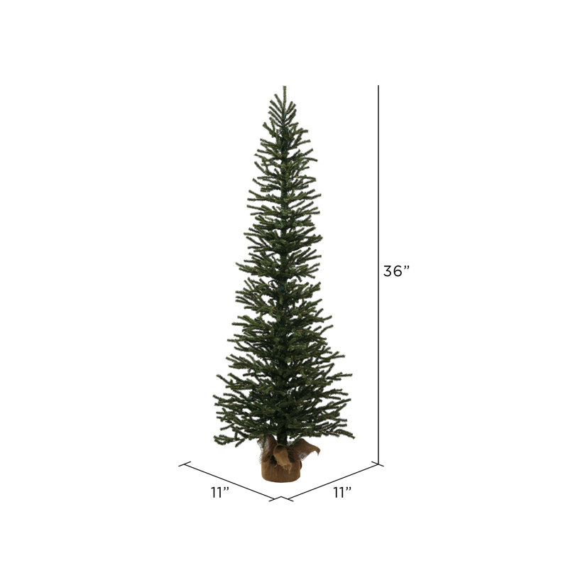 Mini Pine Tree 3' Artificial Pine Christmas Tree