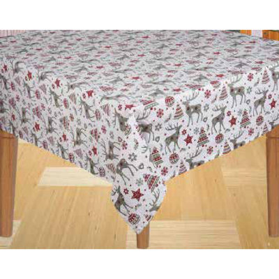 Table Cloth Reindeer