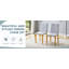 Ensemble de 2 chaises de salle à manger en polyuréthane-1064322242-1064322240-1064740029