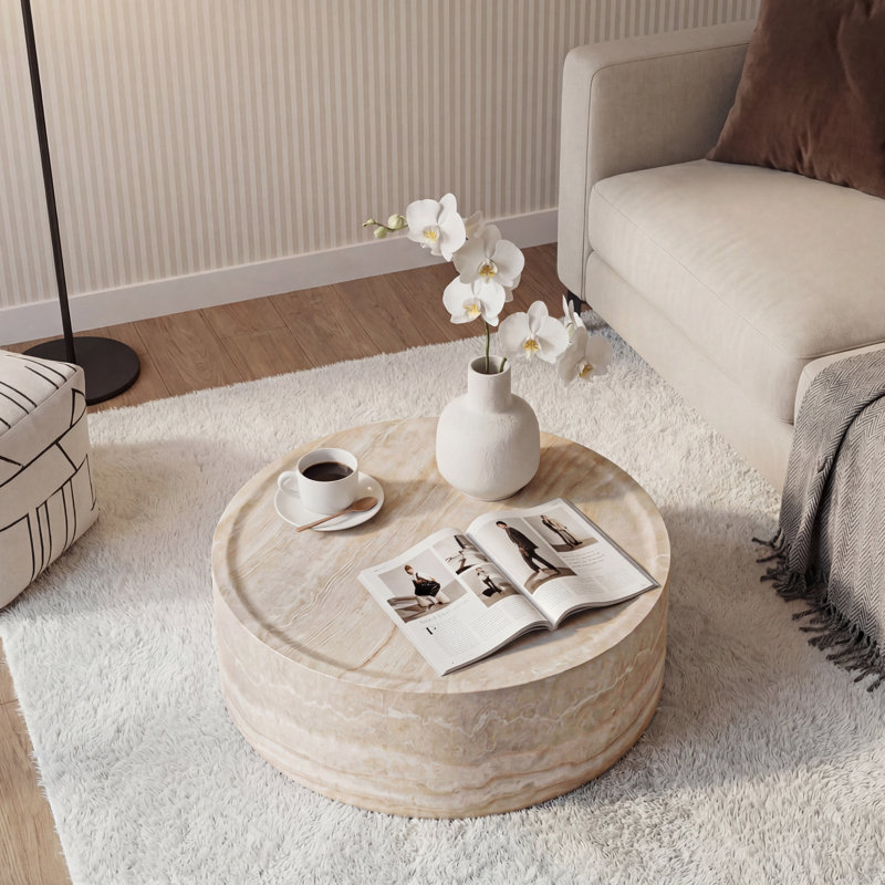 Table basse Minimalist, H 11,81 po x L 31,5 po x l 31,5 po