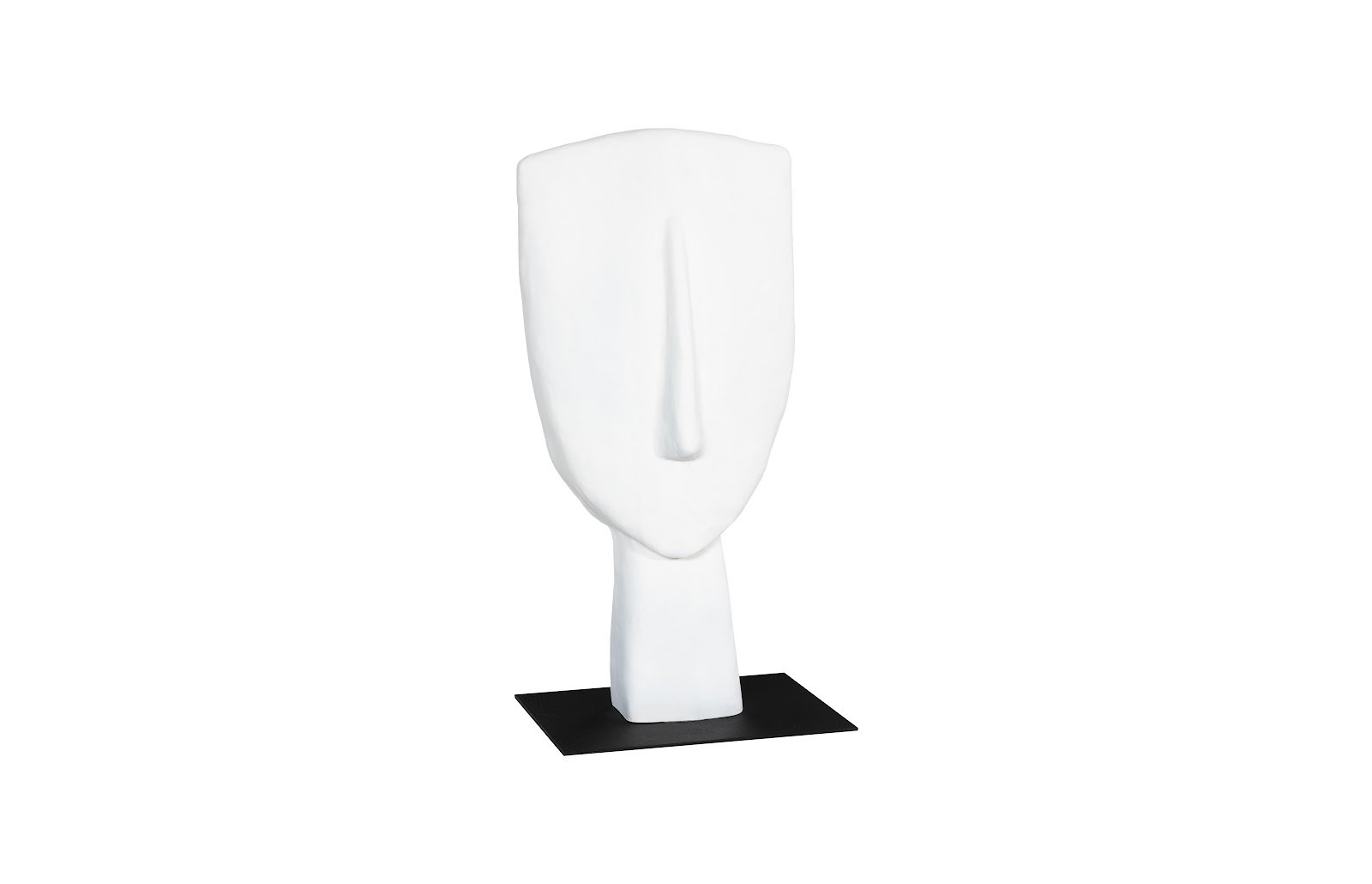 Phillips Collection Cycladic Head Sculpture, Classic, White | Perigold