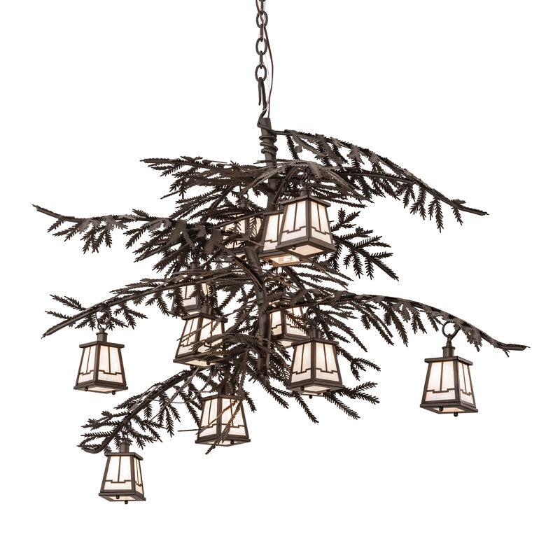 Lustre géométrique unique et remarquable à 12 lumières Ralstond