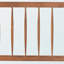 Tête de lit à double broche Horizon avec finition chêne rustique, H 49,78 po x l 60,35 po x P 0,56 po-2082230060