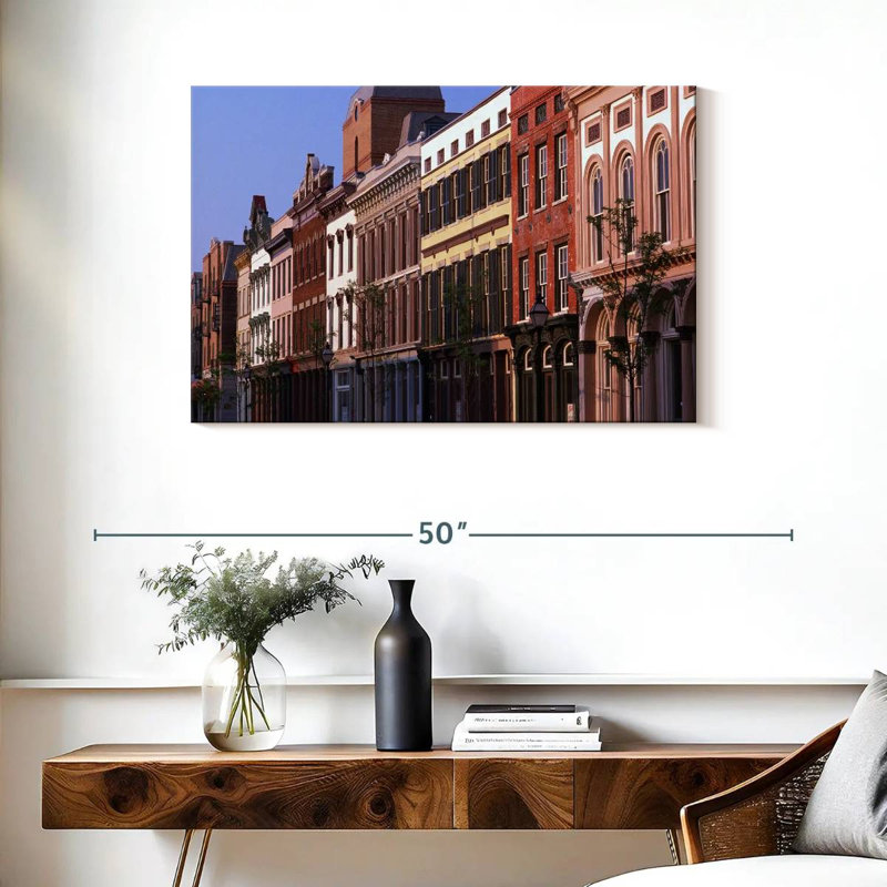 Lynelle Charleston District Buildings, 24" H x 36" W