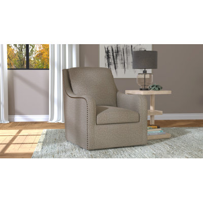 Darayl Upholstered Swivel Armchair