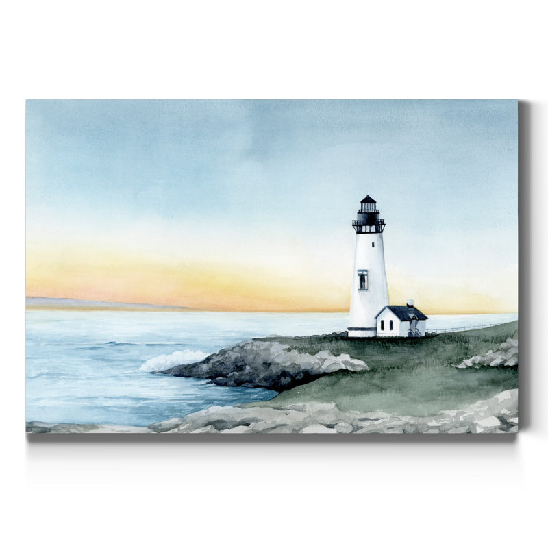 Lighthouse Bay II-reproduction sur toile tendue, H 12 po x l 18 po x 1,5 po