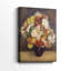 Bouquet de chrysanthèmes - Toile tendue avec châssis par Pierre-Auguste Renoir-887831876
