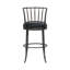 Ensemble de 3 tabourets de bar pivotants en similicuir de qualité commerciale Conte-996246335-996246328