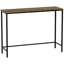 Sylvie 100Cm Industrial Style Slim Console Table With Metal Legs For Hallway and Living Room-966352708