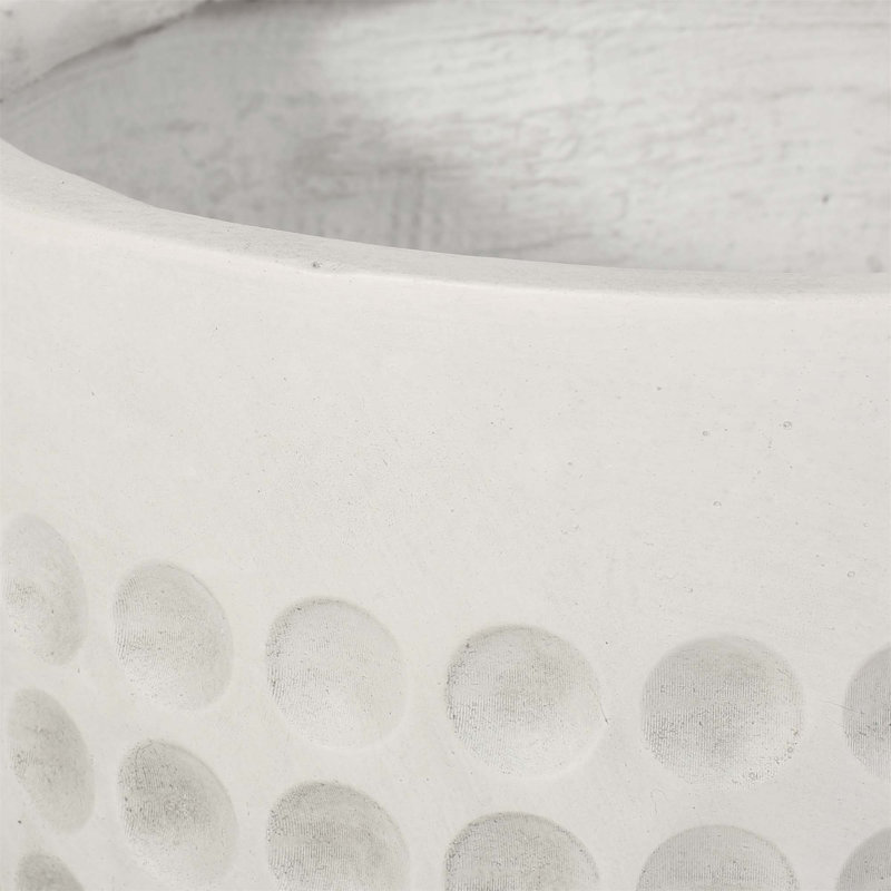 Durable and Stylish Planter for Enhancing Garden Aesthetics, 13" H x 13" W x 13" D