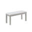 Table de salle à manger en bois rectangulaire avec banc, table de cuisine avec petit banc, table de salle à manger pour personne-121052430