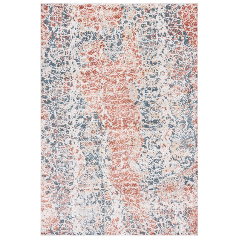 Elieser Performance Abstract Rug, Rectangle 5'3" x 7'6"