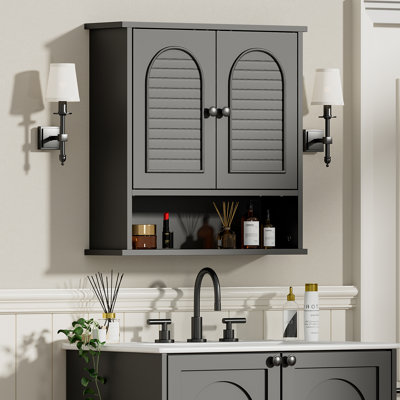 Armoire de salle de bain murale blanche