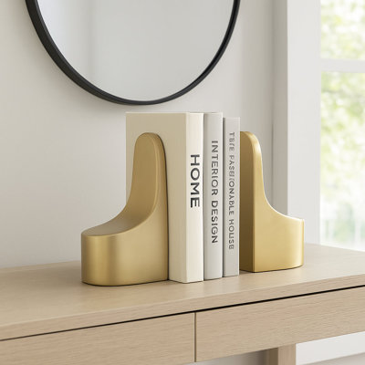 Stoneware and Ceramic Office Bookends
