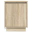 Dariona 38cm W Manufactured Wood Bedside Table-1782197488