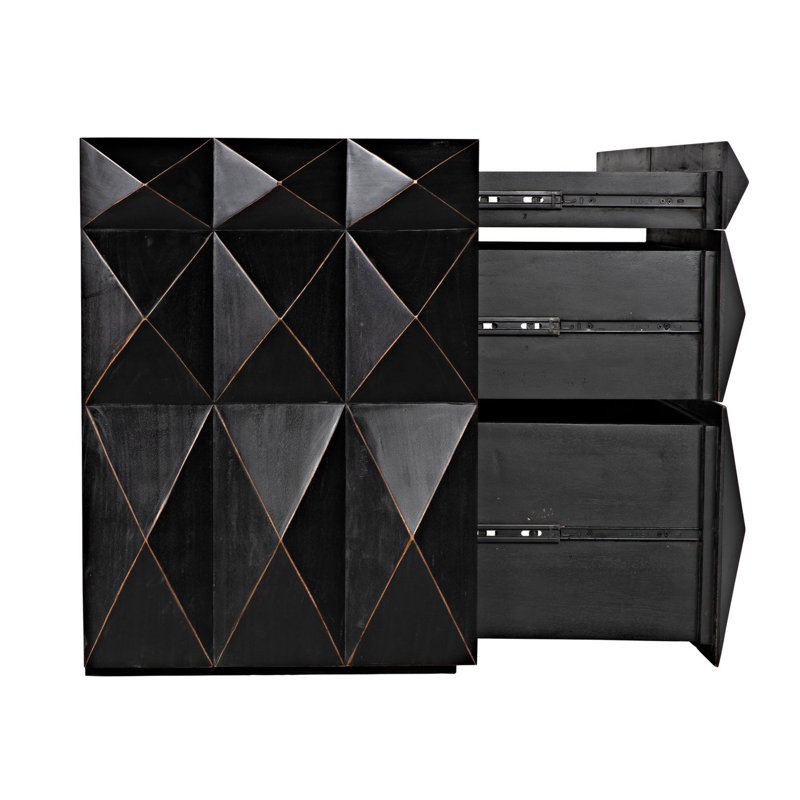Allegra 6 - Drawer Solid Wood Dresser