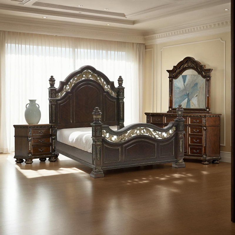 Ensemble de chambre à coucher 4 pièces