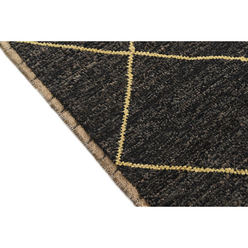 Tapis noir Odea