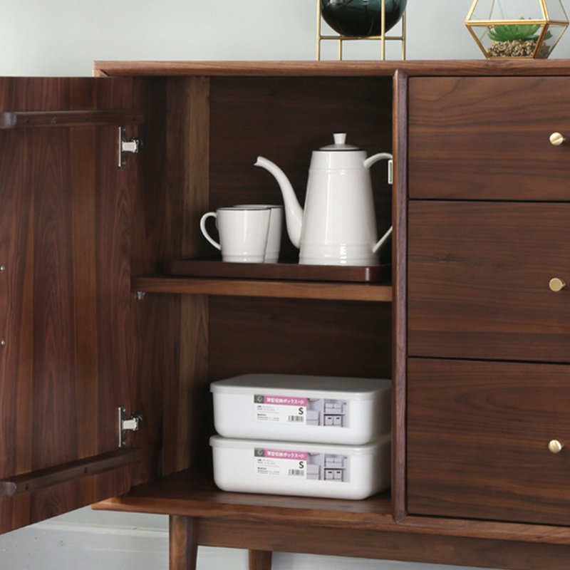 Armoire latérale de rangement simple et multifonctionnelle, 35,43 po H x 55,12 po L x 15,75 po P