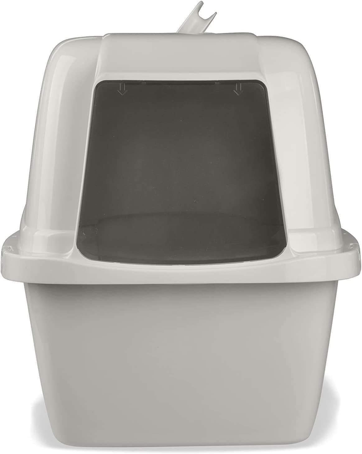 Tucker Murphy Pet™ Van Ness Pets Odor Control Large Enclosed Cat Litter Box, Hooded, Pearl, CP6