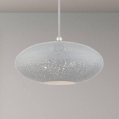 Luminaire suspendu géométrique unique à 3 lumières Bion