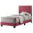 Twin Bed In Cherry Finish