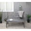 Bradon Solid Wood Pine Outdoor Bench-38420799-93557892