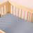 Babyletto Dewdrop Muslin All-Stages Midi Crib Sheet