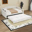 Lit de jour simple en velours avec ports de charge USB et lit gigogne simple-2132166298