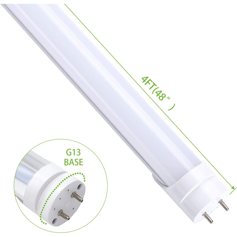 Equivalent G13/Bi-pin 5000K LED Bulb