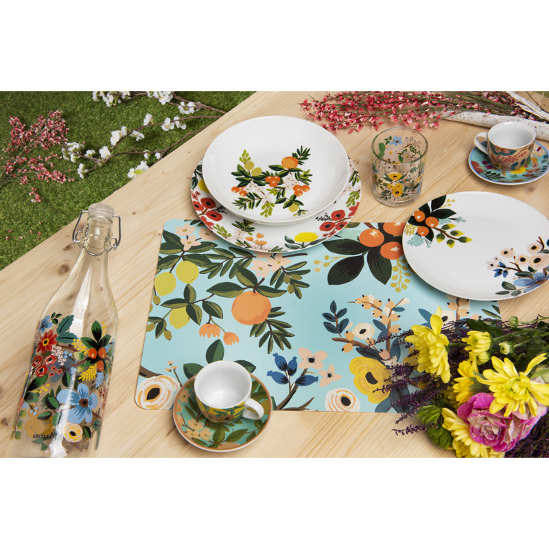 Naif Frida Piece Porcelain Dinnerware Set - Service for 6