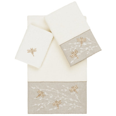 Ensemble de serviettes 3 pièces Braelyn