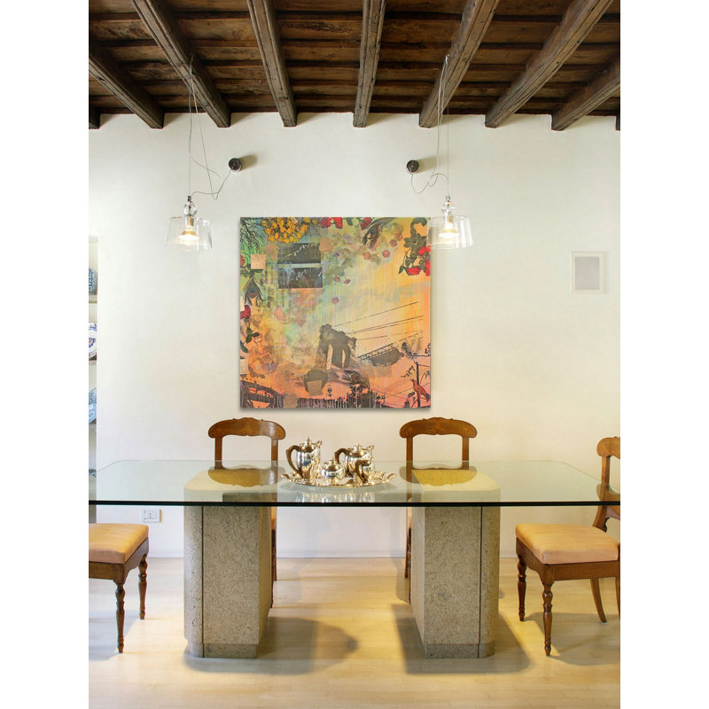 Orphean Aria 1 Piece Wrapped Canvas Painting, 46 cm H x 46 cm W